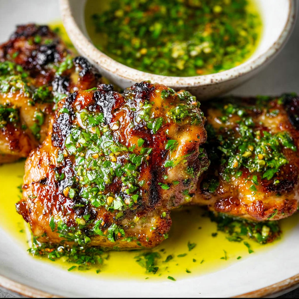 A plate of chicken with a bowl of sauce.